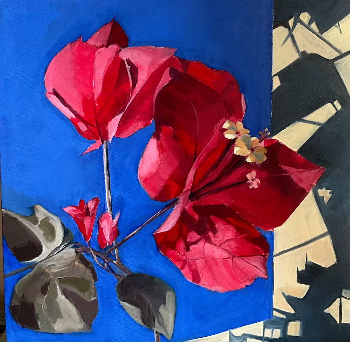Bougainvillea – Original Handmade Oil Painting