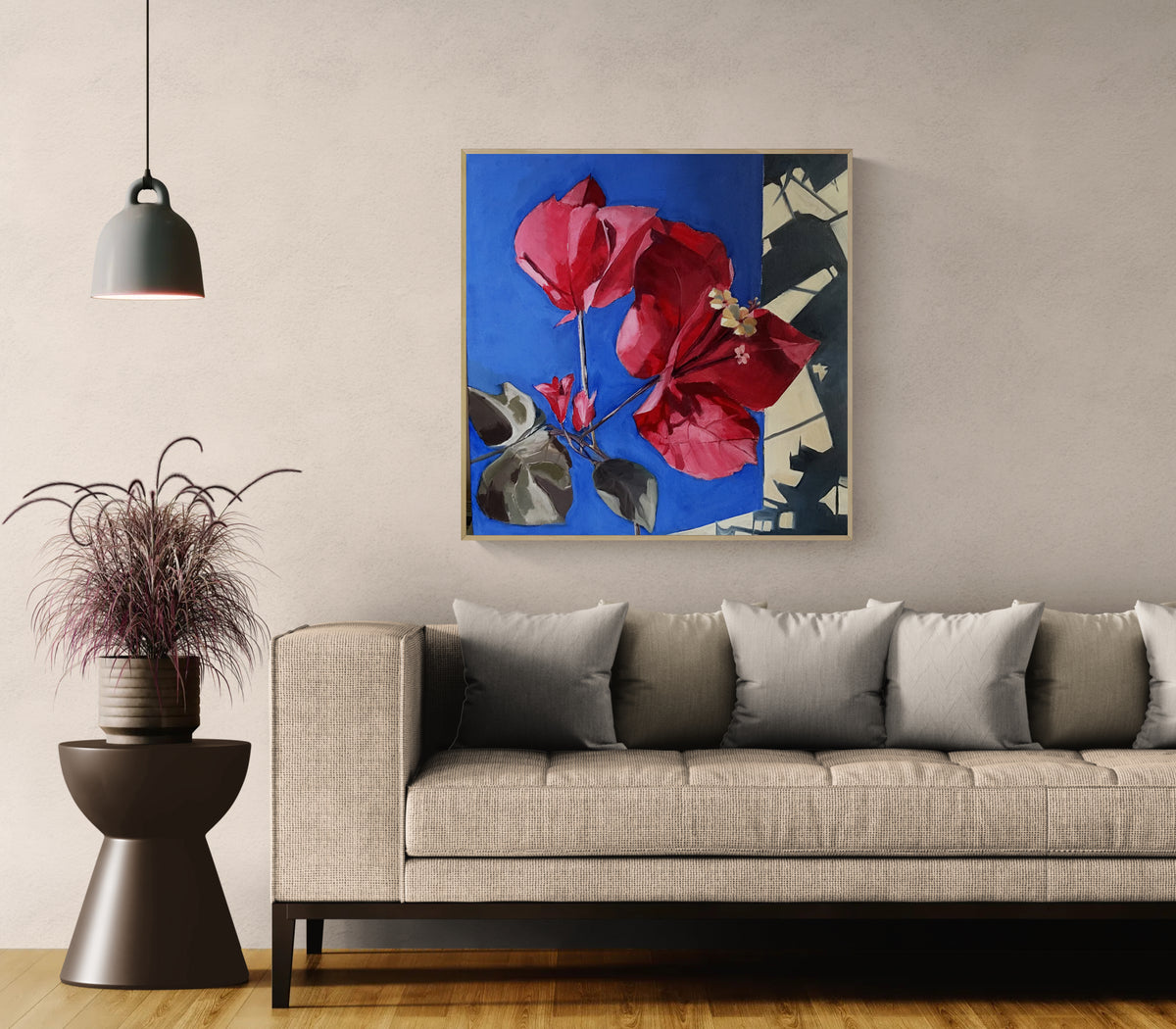 Bougainvillea – Original Handmade Oil Painting