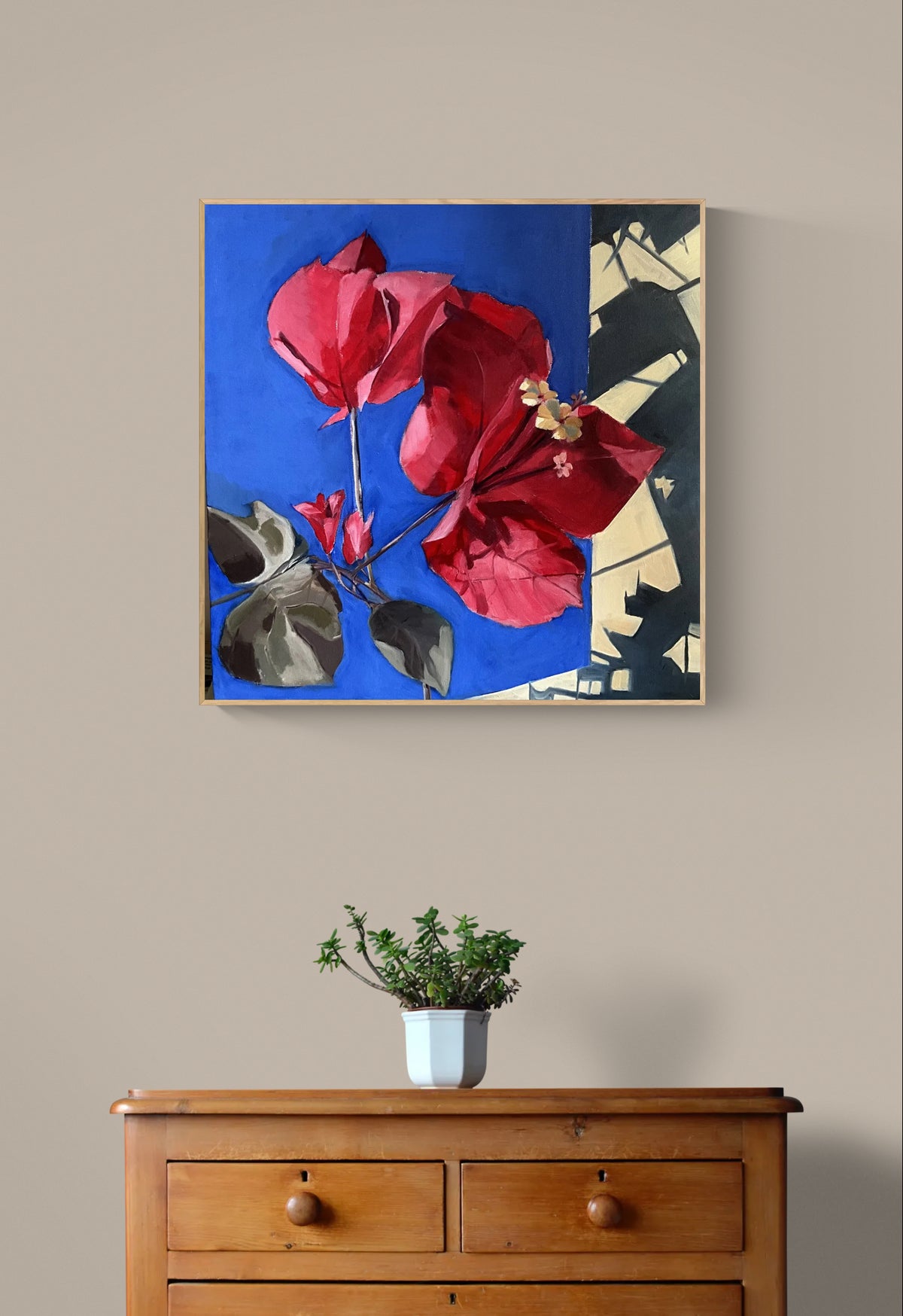 Bougainvillea – Original Handmade Oil Painting