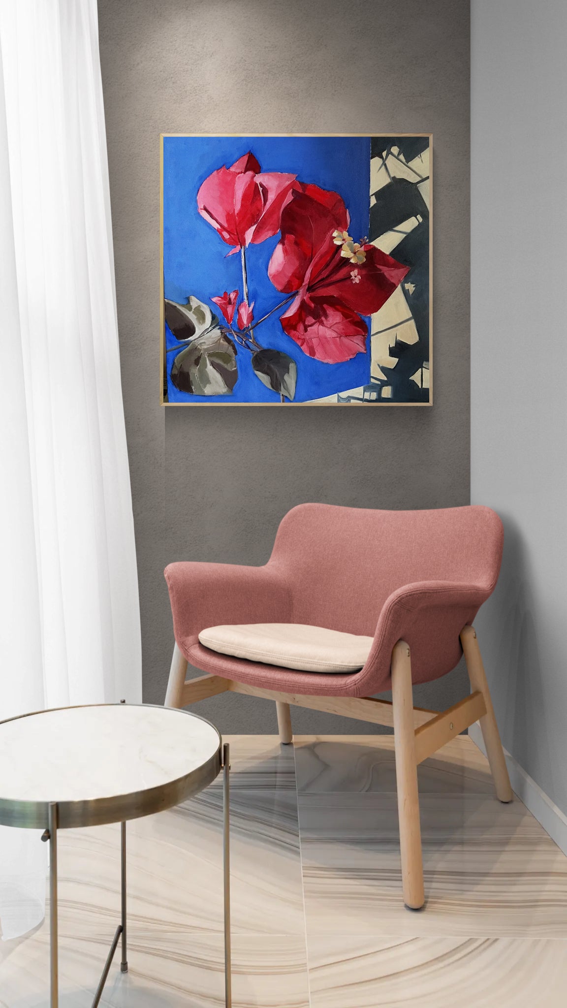 Bougainvillea – Original Handmade Oil Painting